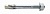 Клиновый анкер BZ 8-50/115, стальн.оцинк. (100)